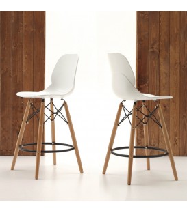 SGABELLO SHELL STOOL 522 FISSO